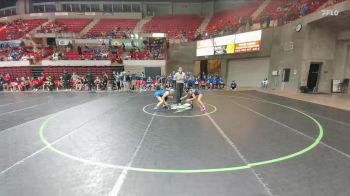 120 lbs Round 1 - Rr1 - Zayrah Hernandez, Canyon West Plains vs Adaline Casiano, La Vernia