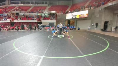 120 lbs Round 1 - Rr1 - Zayrah Hernandez, Canyon West Plains vs Adaline Casiano, La Vernia