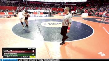 1A 138 lbs Cons. Round 1 - Kolton Kruse, Port Byron (Riverdale) vs Jose Lua, Chicago (Phoenix Military Academy)