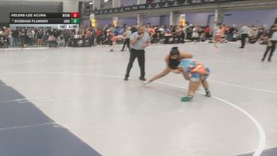170 lbs Champ. Rd Of 16 - Helene-Lee Acuna, West Covina HS Wrestling vs Siobhan Flanner, Greater Heights