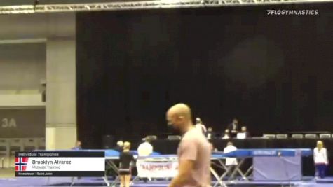 Brooklyn Alvarez - Individual Trampoline, Midwest Training - 2021 USA Gymnastics Championships