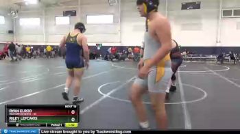 285 lbs Round 5 (6 Team) - Ryan Elrod, Western Reserve vs Riley Lefcakis, SHWA