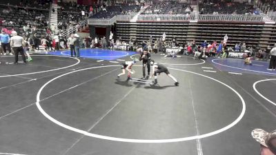 78 lbs Consi Of 4 - Hunter Grebe, Other Team vs Rory Catellier, Casper WC