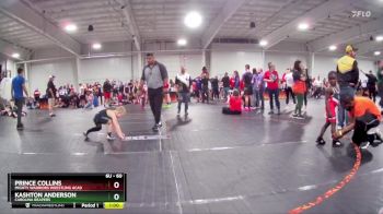 60 lbs Round 1 - Kashton Anderson, Carolina Reapers vs Prince Collins, Mighty Warriors Wrestling Acad