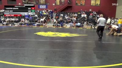 197 lbs Quarterfinal - Kasten Grape, Southeastern vs Kage Mir, Lander