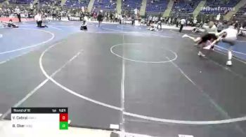 145 lbs Round Of 16 - Vincent Cabral, Pomona Elite vs Brodie Ober, North Montana WC