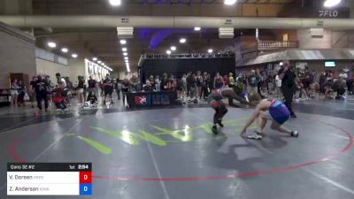 74 kg Cons 32 #2 - Varney Doreen, Oregon vs Zarik Anderson, Iowa