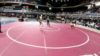 6A 175 lbs Cons. Round 1 - Caleb Collins, Dripping Springs vs Holden Hart, Conroe The Woodlands
