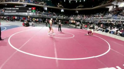 6A 175 lbs Cons. Round 1 - Caleb Collins, Dripping Springs vs Holden Hart, Conroe The Woodlands