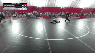 113 lbs Champ. Rd Of 32 - Joshua Bratten, Immortal Athletics vs Asher Procunier, Michigan Premier