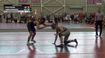 141 lbs Quarterfinal - James Rodriguez, Castleton vs Ryan Kozdra, Springfield
