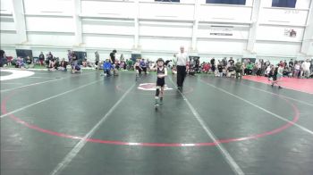 B-45 lbs Round Of 16 - Hudson Burns, MI vs Attikus Tucker, OH