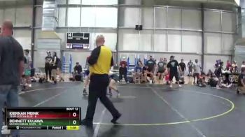 105 lbs Round 4 (6 Team) - Kiernan Meink, Team Gotcha Blue vs Bennett Kujawa, Untouchables White