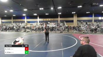 88 lbs Final - BryLee Irsik, Nebraska Wr Ac vs Kaliya Klise, Gold Rush Wr Ac