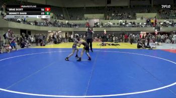 90 lbs Cons. Round 2 - Brae Scott, Thorn Wrestling Club vs Bennett Davis, Anoka Youth Wrestling