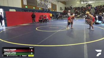 113 lbs 3rd Place Match - Jordan Lopez, Redlands East Valley vs Rocco Madrid, Centennial Corona