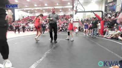 115 lbs Rr Rnd 2 - Ella Kimbrel, Ponca City LadyCat Wrestling vs Talli Washington, Oklahoma Mafia