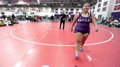 207 lbs Cons. Round 4 - Alissa Castro, Missouri Valley College vs Gemma Templeman, Emmanuel University