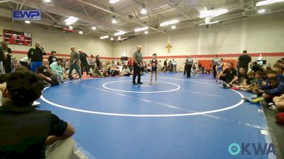 70 lbs Final - Myles Flesner, Team Tulsa Wrestling Club vs Uriah Garcia, Standfast 12u