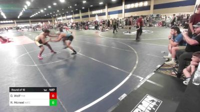 190 lbs Round Of 16 - Daymein Wolf, The Wolves Den vs Rodney Mcneel, AATC (All American TC)