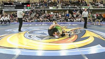 132 lbs Semifinal - Aplollo Bellini, Ponaganset vs Evan Boulard, Massabesic