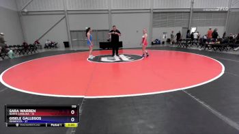 110 lbs Round 3 (4 Team) - Sara Warren, North Carolina vs Gisele Gallegos, Minnesota