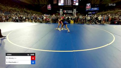 135 lbs Cons 64 #2 - Olivia Hovey, NM vs Sage Machado, MT