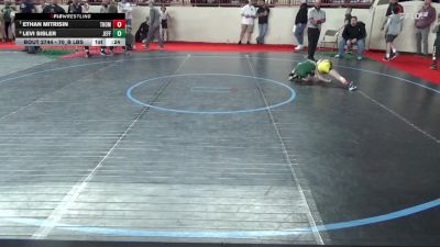 70_B lbs Consi Of 8 #2 - Ethan Mitrisin, Thomas Jefferson vs Levi Sisler, Jefferson Morgan