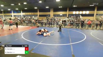 175 lbs Consi Of 64 #2 - Brody Hansen, The Lions Den vs David Garcia, Wasco Youth Wrestling