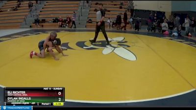 75 lbs 3rd Place Match - Eli Richter, West Central Area vs Dylan Ingalls, Legends Of Gold