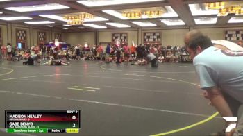 90 lbs Finals (8 Team) - Gabe Benyo, Mat Assassins Black vs Madison Healey, Revival Blue