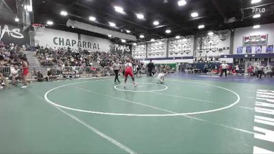 120 lbs Semifinal - Patrick Leffard, Chaparral vs Cash Draper, Great Oak