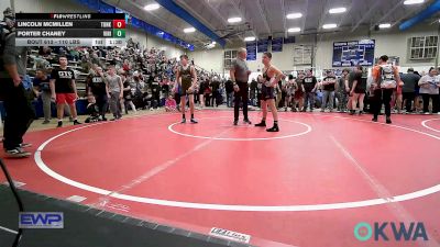 110 lbs Rr Rnd 3 - Lincoln McMillen, Tonkawa Takedown Club vs Porter Chaney, Vinita Kids Wrestling