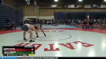 195 lbs Cons. Round 7 - Gavin Malek, Erie vs Adam Garner, Woodland Park