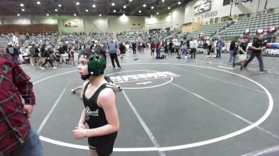 65 lbs Consi Of 16 #2 - Jared Santiago, Truckee WC vs Kenneth Williams, Punisher Wrestling