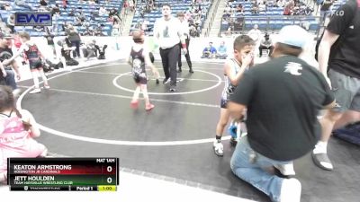 52 lbs Round 4 - Keaton Armstrong, Hoisington Jr Cardinals vs Jett Houlden, Team Haysville Wrestling Club