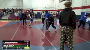 106 lbs Round 1 - Barrett Bridgmon, Homewood Hs vs Collin Nelson, Mortimer Jordan HS