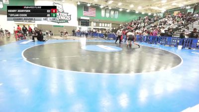 215 lbs Champ. Round 1 - Dylan Cook, Arlington vs Henry Jedrysek, Redlands East Valley