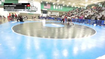 215 lbs Champ. Round 1 - Dylan Cook, Arlington vs Henry Jedrysek, Redlands East Valley