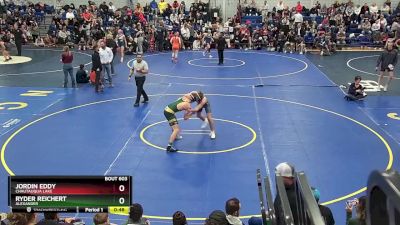 145 lbs Cons. Round 6 - Ryder Reichert, Alexander vs Jordin Eddy, Chautauqua Lake