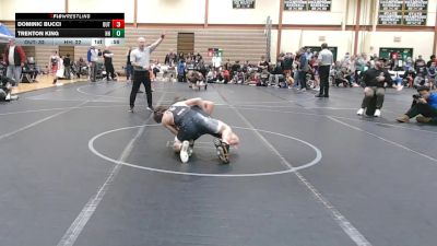 120 lbs Round 5 (8 Team) - Trenton King, Headhunters vs Dominic Bucci, The Outsiders