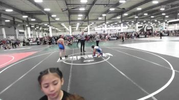 123 lbs Quarterfinal - Adelina Reynoso, Hyperbolic WC vs Riella Garza, Warrior WC