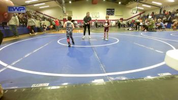 52 lbs Semifinal - Barrett Robb, IRONMEN Wrestling Club vs Garrett Doyle, Cowboy Wrestling Club