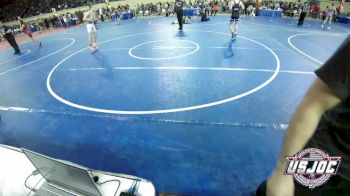 98 lbs Round Of 16 - Ayden Collins, R.A.W. vs Cason Craft, Threestyle