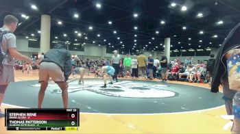 106 lbs Round 4 (6 Team) - Stephen Rene, BRAWL Silver vs Thomas Patterson, Alabama Elite Black