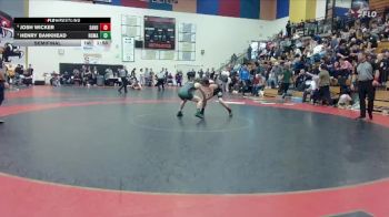 138 lbs Semifinal - Henry Bankhead, North Marion vs Josh Wicker, Sandy