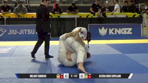 Alyssa Rose Copeland vs Melany Cordero 2025 Pan Jiu Jitsu IBJJF Championship