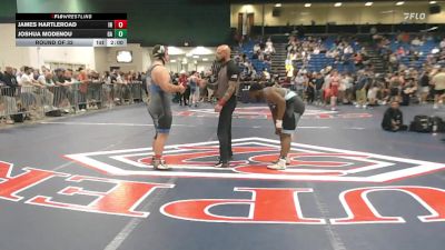 285 lbs Round Of 32 - James Hartleroad, IN vs Joshua Modenou, GA