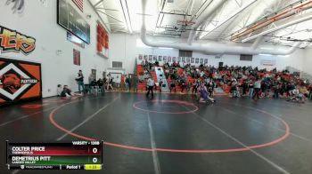 138B Round 1 - Colter Price, Thermopolis vs Demetrius Pitt, Lander Valley