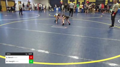 62 lbs Round Of 16 - Daxon Bench, Young Guns vs Mason Haught, Canon-McMillan